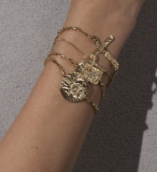 Le Bracelet Lunaire, chaine fine