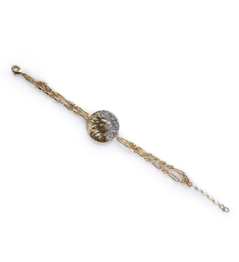 Le Bracelet Ecu pailleté
