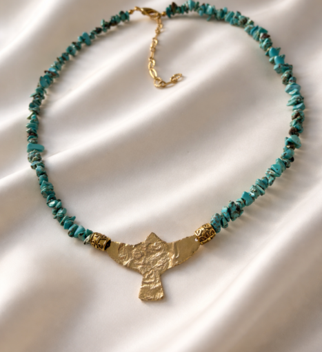 COLLIER PHOENIX TURQUOISE